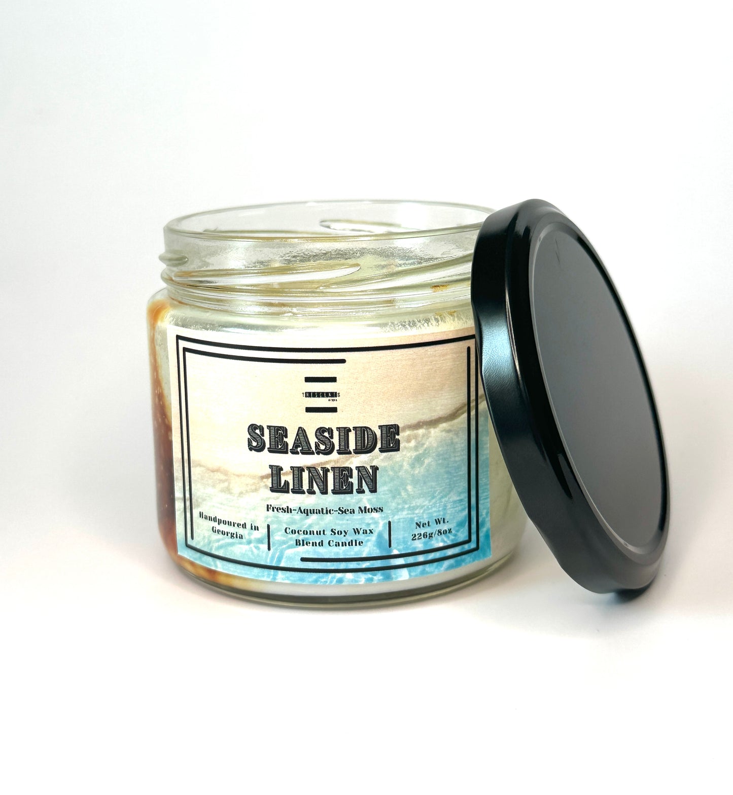 Seaside Linen Candle