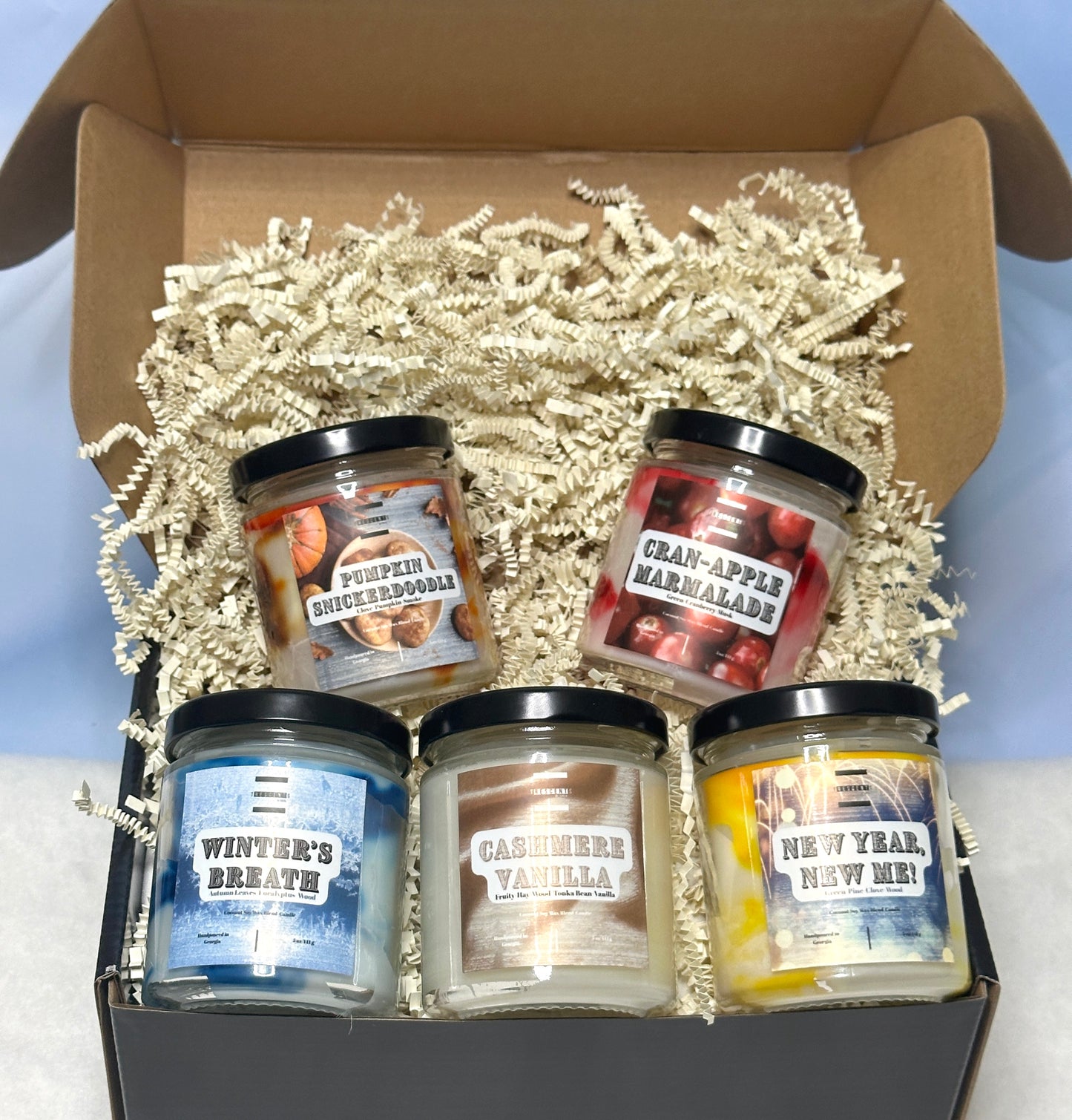 Mini Holiday Candle Flight Gift Boxes (cont)