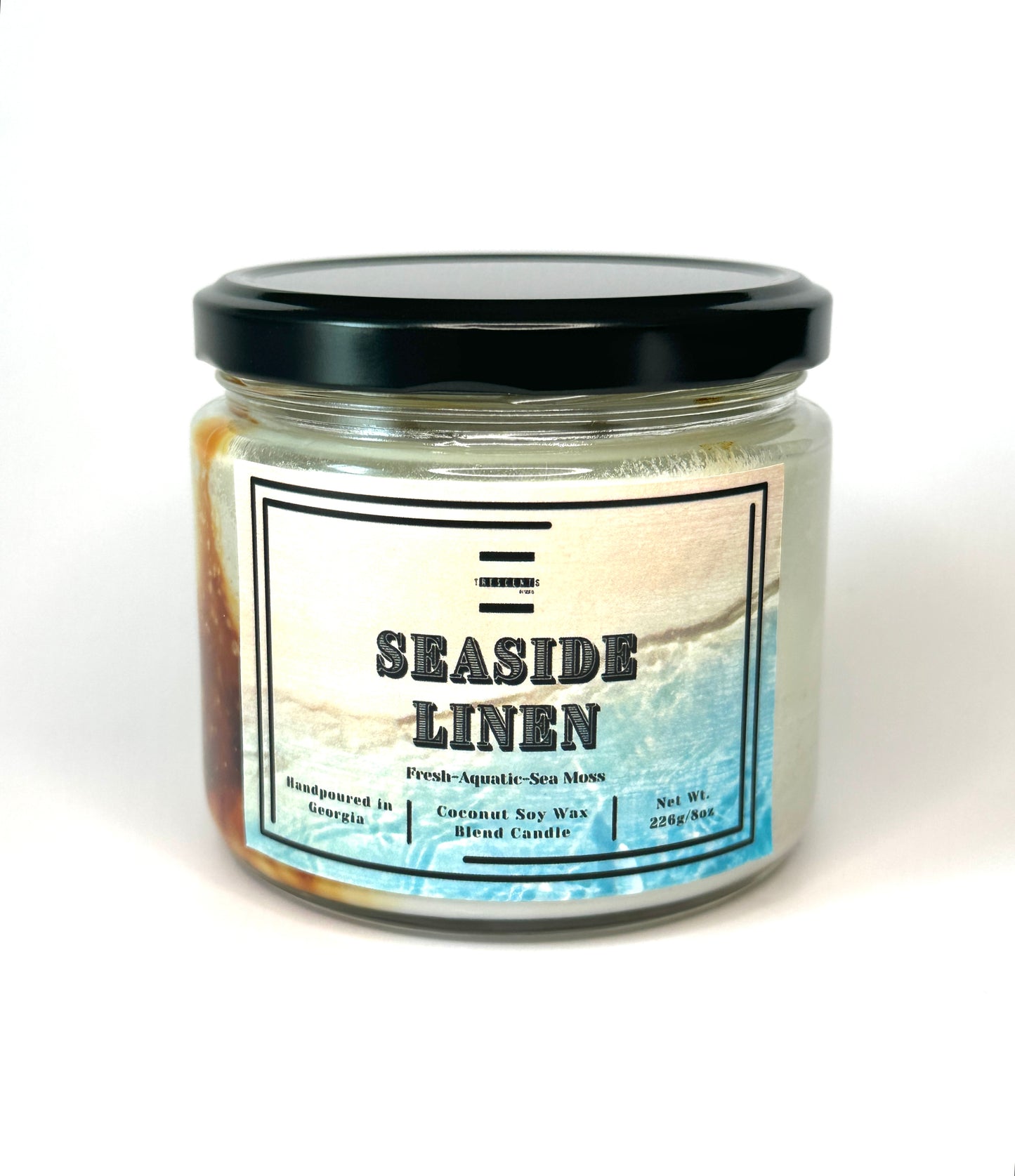 Seaside Linen Candle