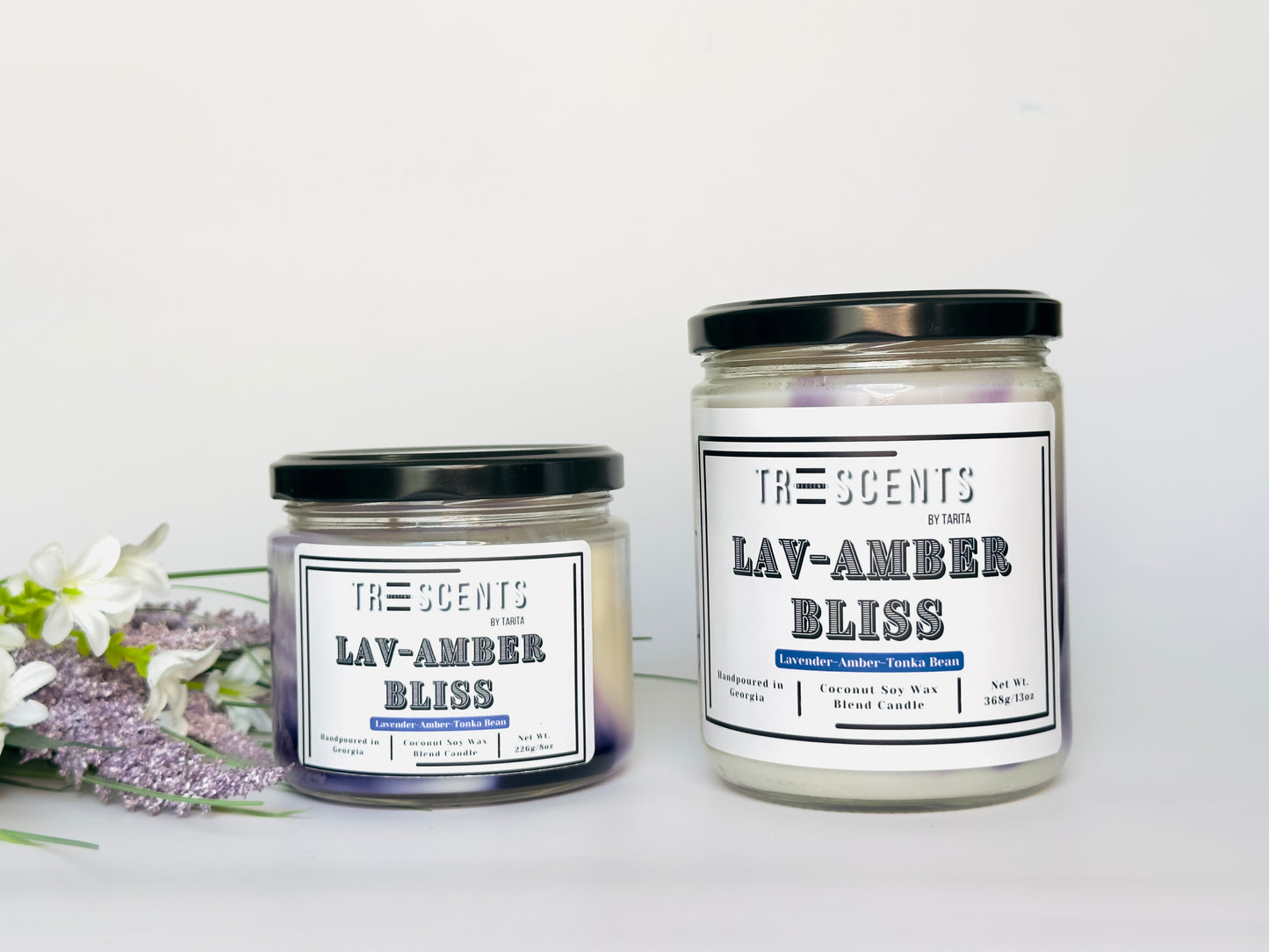 Lav-Amber Bliss Candle