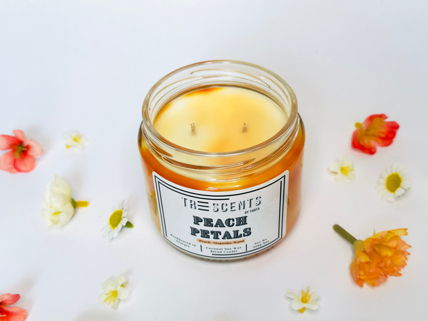 Peach Petals Candle