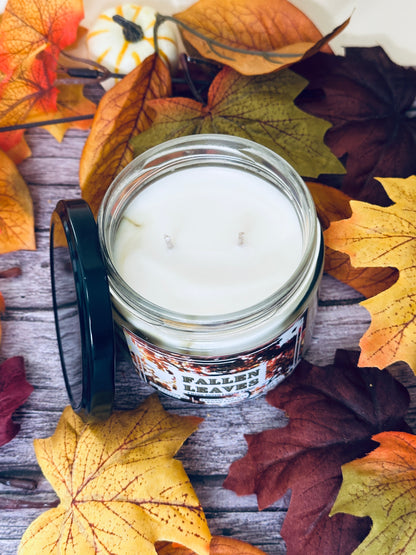 Fallen Leaves Candle
