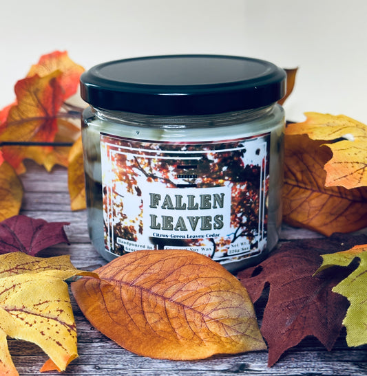 Fallen Leaves Candle