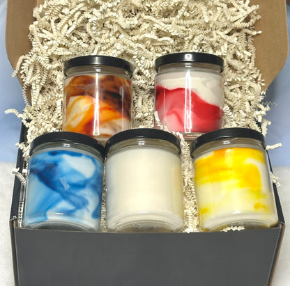 Holiday Mini Candle Flight Gift Boxes
