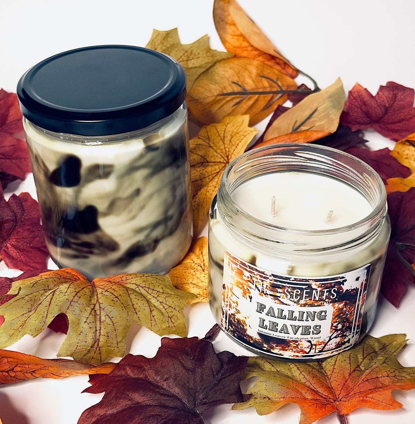 Falling Leaves Candle