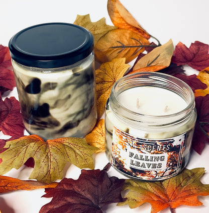 Falling Leaves Candle