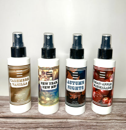 Seasonal Room+Linen+Body Sprays