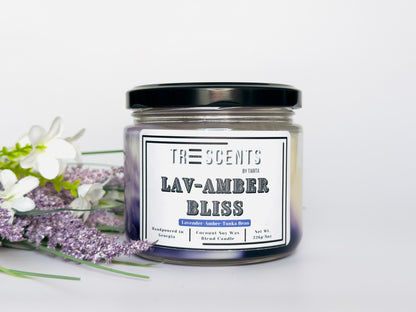 Lav-Amber Bliss Candle