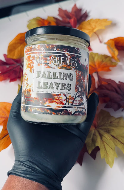 Falling Leaves Candle